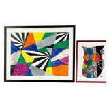 Horacio Nadal Illustration and Unsigned Collage