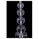 MCM Graduated Glass Sphere Table Lamp