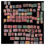 Vintage, Antique USA Postage Stamps Grouping