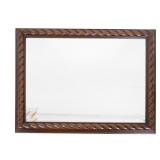 Rope Pattern Framed Mirror ~2x3