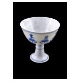 Chinese Porcelain Stem Cup w/ Box