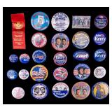 Vintage Political Pins and More
