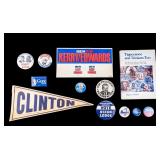 Political Buttons, Early Hake