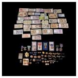 Insignia, Ribbons, International Paper Currency