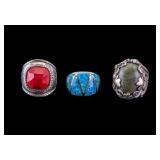 Sterling Silver Rings (3)