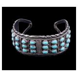 J. M. Begay Navajo Sterling & Turquoise