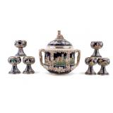 West German Salt Glazed Cider Set