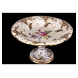Antique Meissen Pedestal Compote