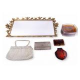 Whiting & Davis Bags, Vanity Tray, & More