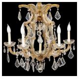 Italian Glass Chandelier