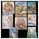 Mid Century German Advent Calendars