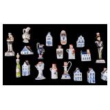 Estate Liquor Figural Mini Bottles