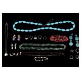 Glass Millefiori and Other Costume Jewelry