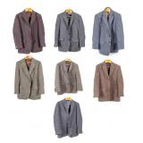 Vintage Herringbone Tweed Sport Coats
