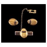 Five 10K Gold Ladybug Lapel Pins & Tie Tacks