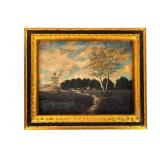 Signed 19th C Oil on Canvas, Landscape