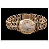 14k YG Accutron Wristwatch 14k Band