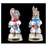 1968 Jim Bean Figural Political Decanters