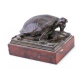 Turtle Eating a Frog After Laesee (Am. 1877-1954)