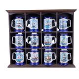 Set of 12 "Sailing Ship Tankards" by Deveraux