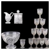 Gorham and Blonq Crystal, Early Pressed Glass