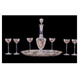 19th C Austrian Rococo Decanter After Lobmeyr