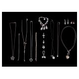 Sterling and Gold Plated Jewelry