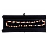 Freshwater Pearl Necklace w/ Sterling Clasp