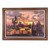 Lloyd Garrison Fantasy Oil on Canvas