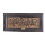 Framed Relief Plaque