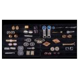 Cuff Link and Tie Clip Sets