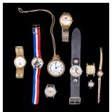 Mickey Mouse, Hamilton, Elgin, and Other Watches