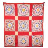 Vintage Hand Made Crazy Quilt