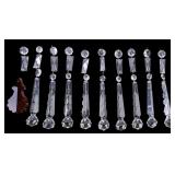 Large Hanging Chandelier Crystals