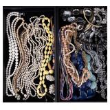 Costume Bead Necklaces Large Grouping