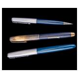 Parker Mechanical Pencil & Fountain Pen, 16K-GF