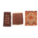 3 Handmade Rugs / Mats