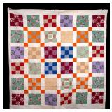 Hand Made York County Patchwork Quilt
