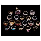 Civil War Era and Costume Rings (20)