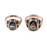 10K Gold Jostens Class Rings