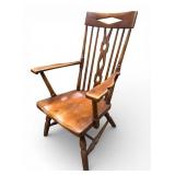 Cushman Colonial Banister Back Wood Chair 6182