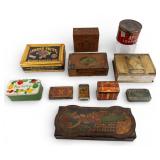 Antique, Vintage Advertising Tins & more Adverts.