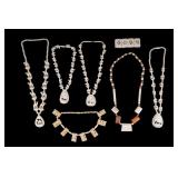 Carved Natural Material Jewelry