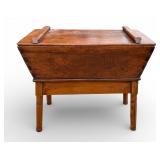 Early Lidded Dough Box on Stand