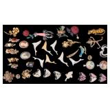 Brooches, Beads, and More