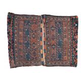 Large Kurdish Woven Saddle Bag