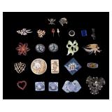 Vintage Brooches and Other Jewelry