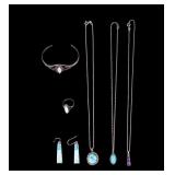 Native American and Other Sterling Jewelry