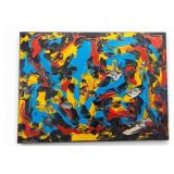 Abstract Impasto Painting, Toronto, 2001