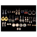 Vintage Designer and Other Costume Earrings
